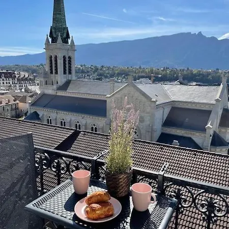 Coeur D'aix, Vue Splendide Et Cachet Appartement *