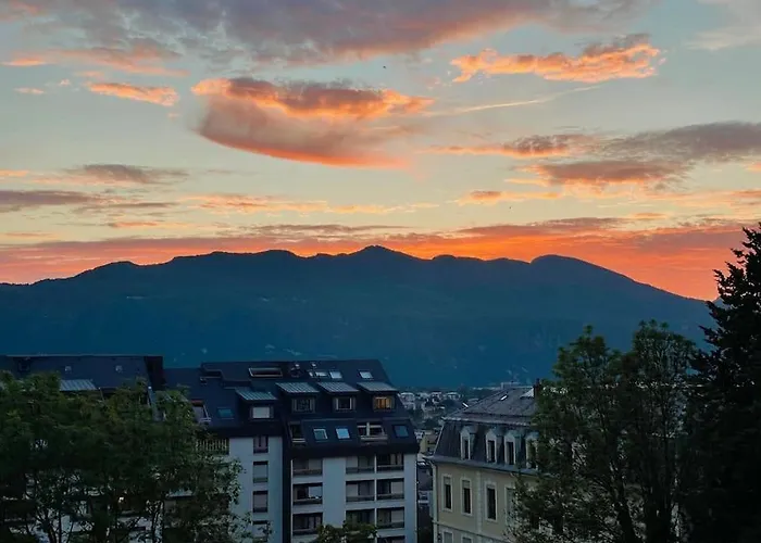 Apartmán Coeur D'aix, Vue Splendide Et Cachet Aix-les-Bains